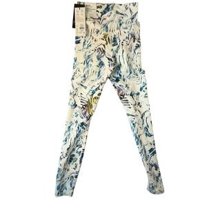 Calia Inspire High-Rise 7/8 Legging Womens XS Moss Print Multi NEW WAX14202PRT